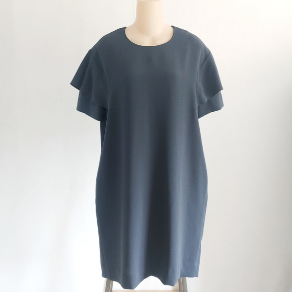 COS Dresses & Skirts - COS Navy Blue Relaxed Fit Sheath Dress Size 8